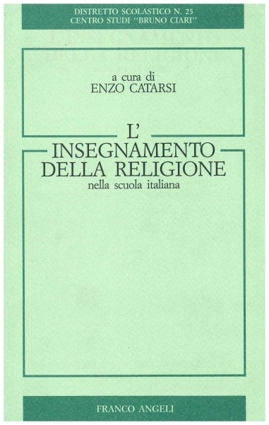 Copertina di L'insegnamento della religione nella scuola italiana