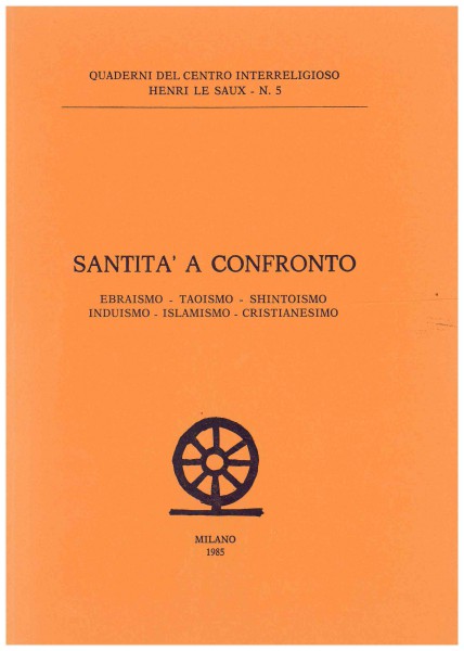 Copertina di Santità a confronto