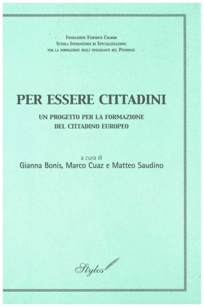 Copertina di Per essere cittadini