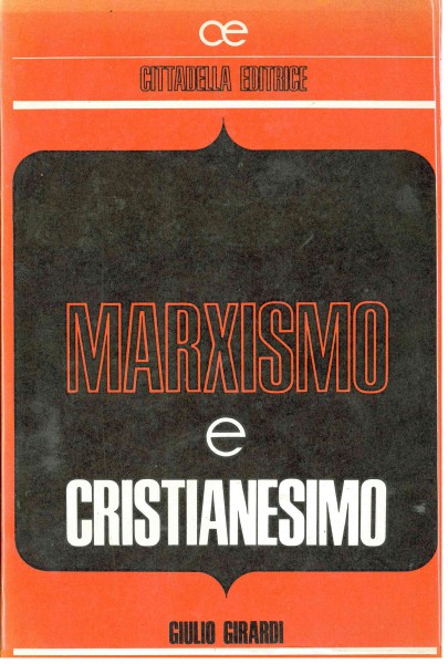 Copertina di Marxismo e cristianesimo
