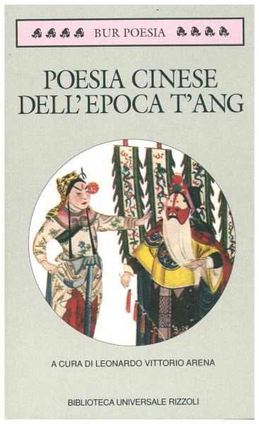 Copertina di Poesia cinese dell'epoca T'Ang