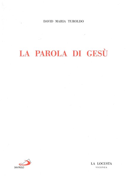 Copertina di La parola di Gesù