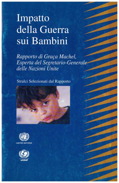 Copertina di Impatto della guerra sui bambini