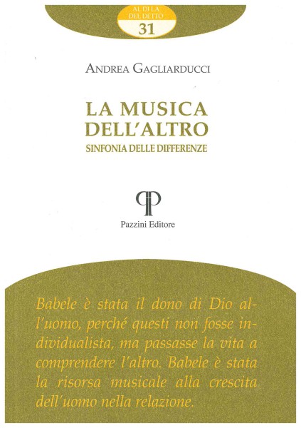Copertina di La musica dell'altro