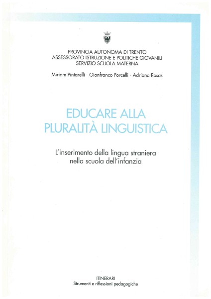 Copertina di Educare alla pluralità linguistica