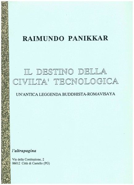 Copertina di Il destino della civiltà tecnologica