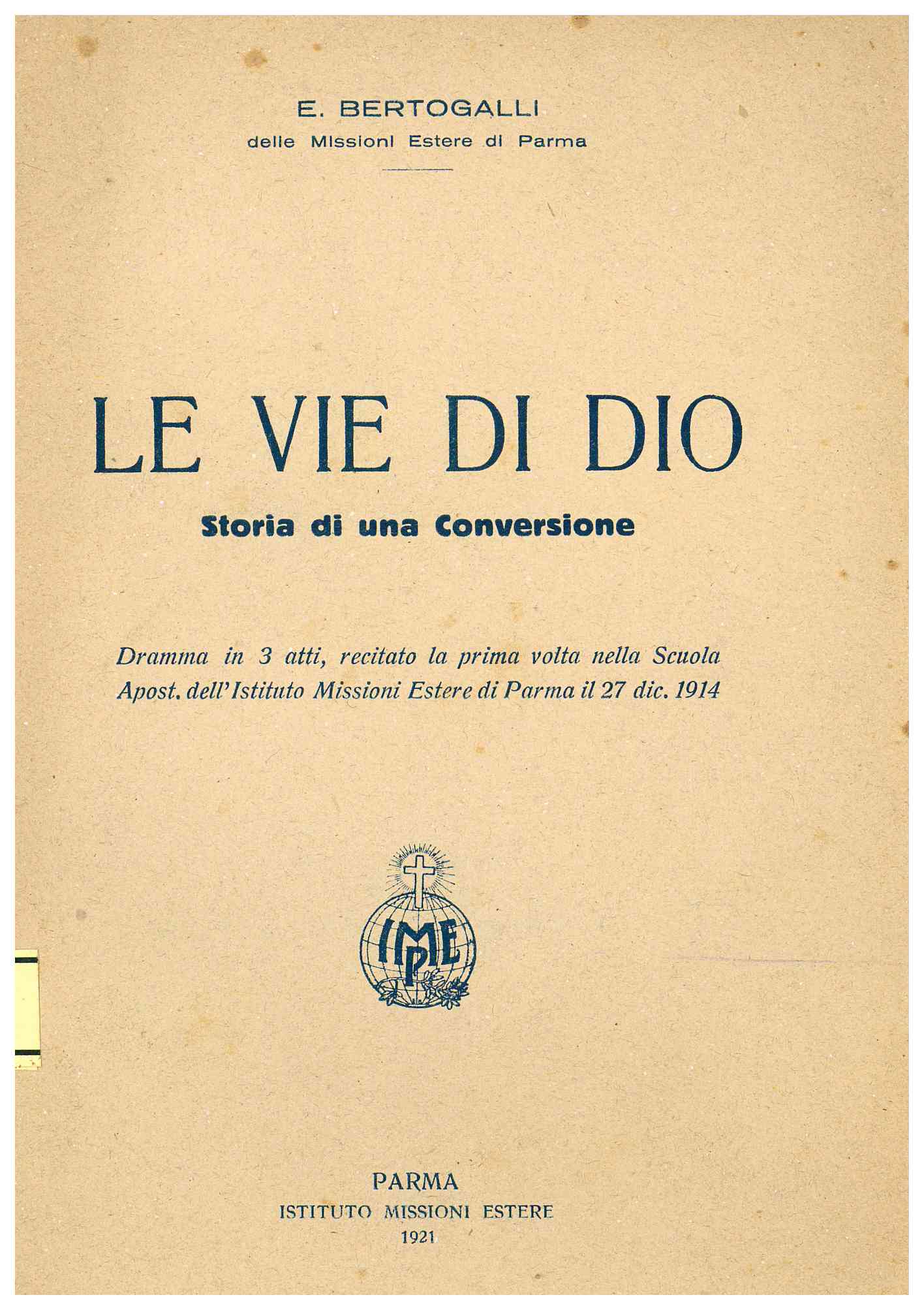 Copertina di Le vie di Dio