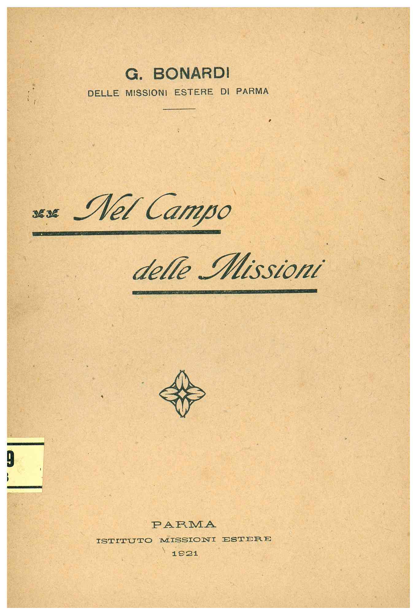 Copertina di Nel Campo delle Missioni