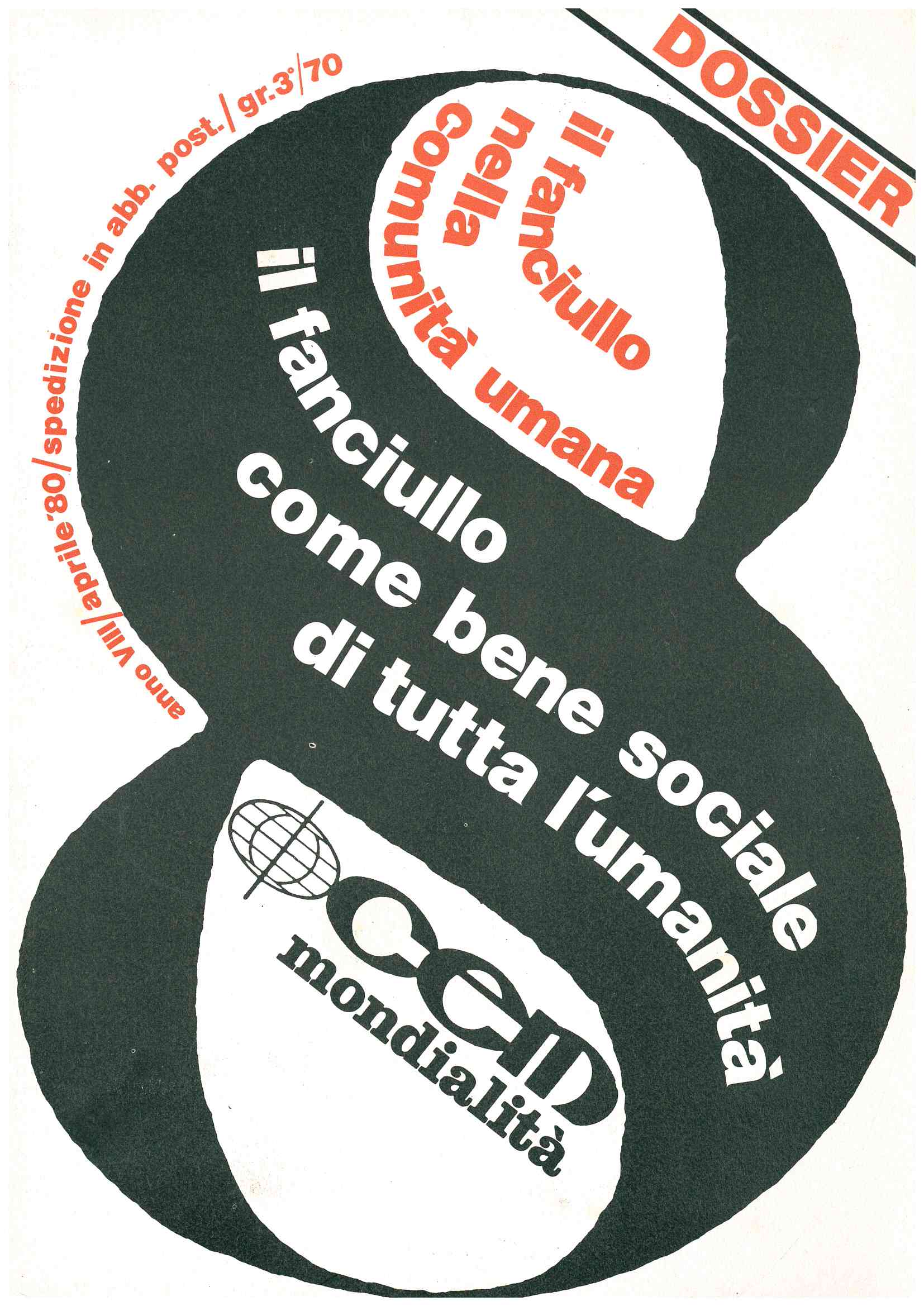 Copertina di 08.08.Il fanciullo come bene sociale di tutta l'umanità - Dossier