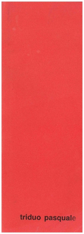 Copertina di Triduo pasquale