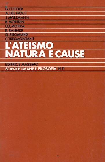 Copertina di L'ateismo natura e cause