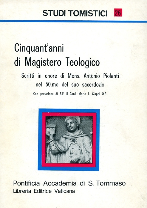 Copertina di Cinquant'anni di Magistero Teologico