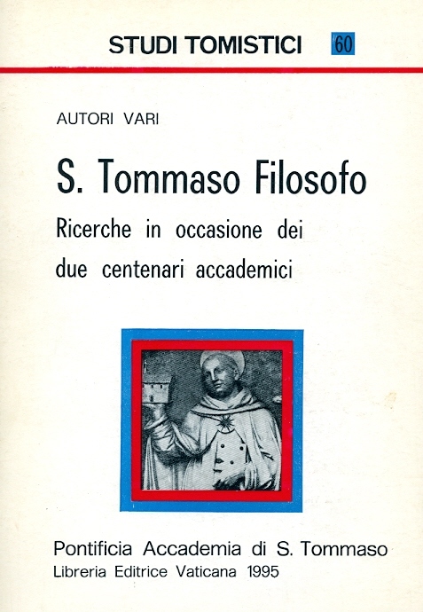 Copertina di S. Tommaso Filosofo