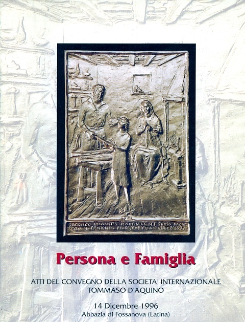 Copertina di Persona e Famiglia