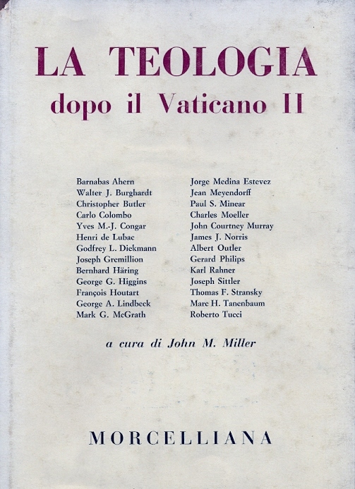 Copertina di La Teologia dopo il Vaticano II