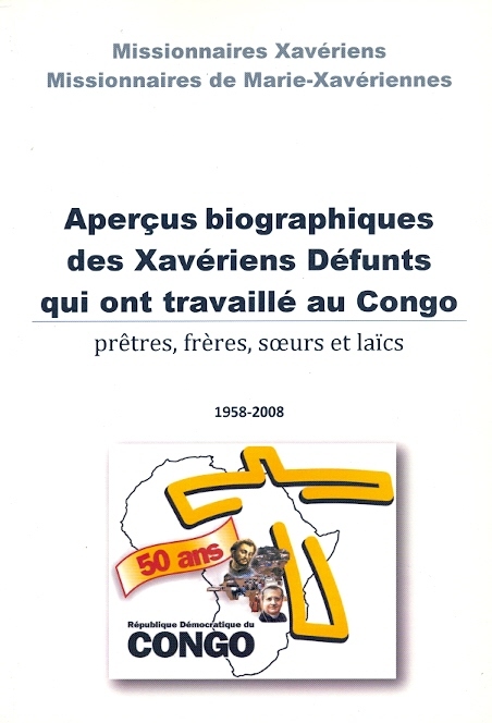 Copertina di Aperçus biographiques des Xavériens Défunts qui ont travaillé au Congo