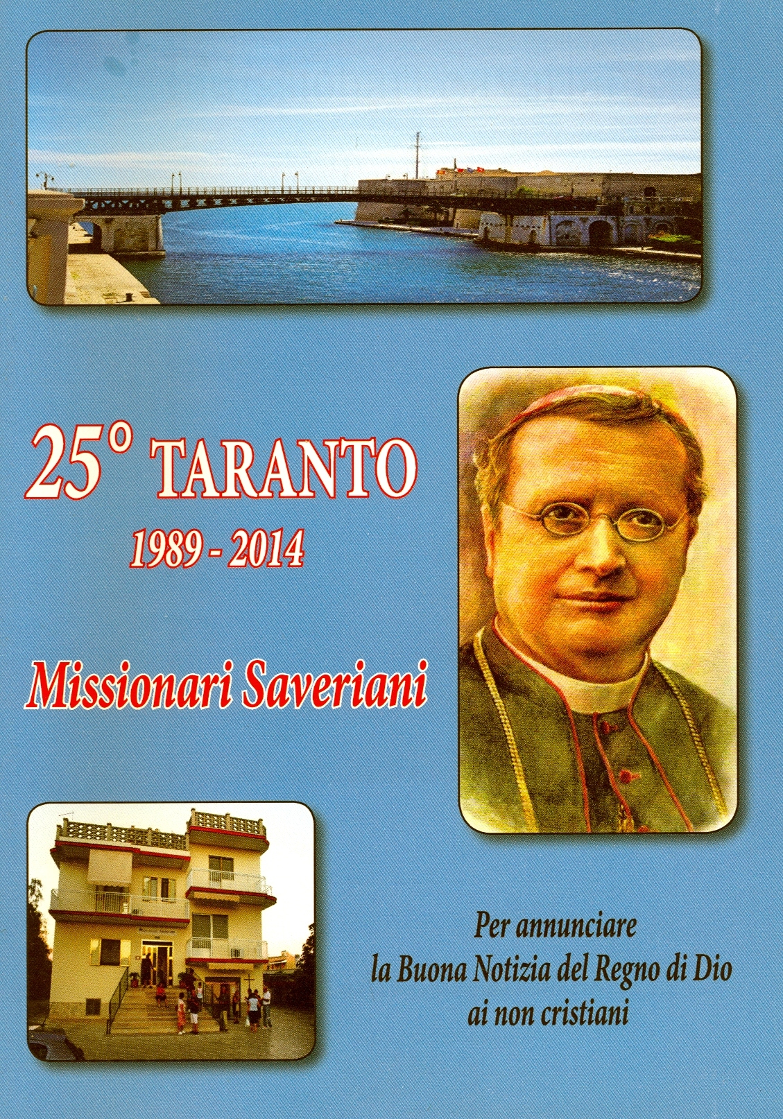 Copertina di 25° Taranto (1989-2014) Missionari Saveriani