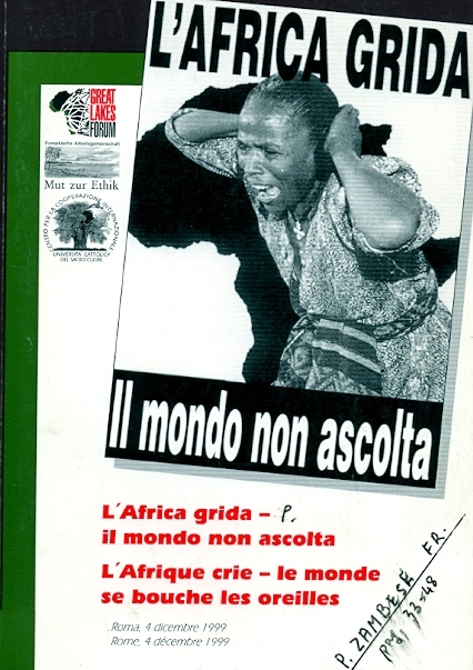 Copertina di L'Africa grida