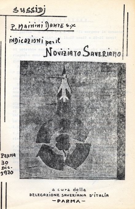 Copertina di Indicazioni per il Noviziato Saveriano
