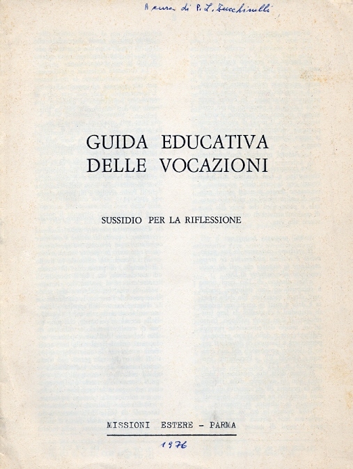 Copertina di Guida educativa delle vocazioni