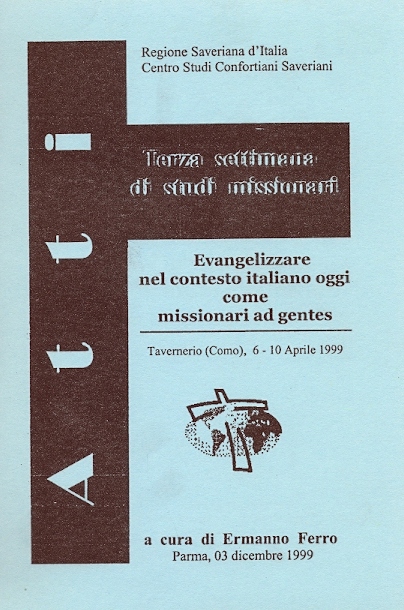 Copertina di Terza settimana di studi missionari. Atti