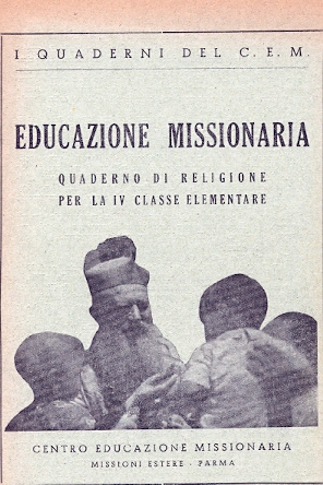 Copertina di Educazione Missionaria. Quaderno di Religione. IV Elementare