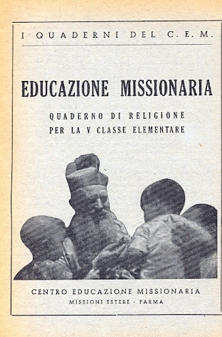 Copertina di Educazione Missionaria. Quaderno di Religione. V Elementare