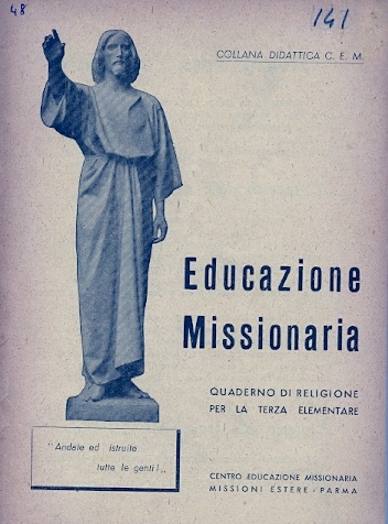Copertina di Educazione Missionaria. Quaderno di Religione. III Elementare