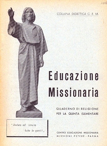 Copertina di Educazione Missionaria. Quaderno di Religione. V Elementare (III ed.)