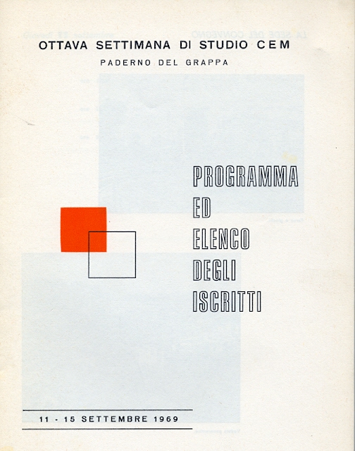 Copertina di Ottava settimana di studio C.E.M.