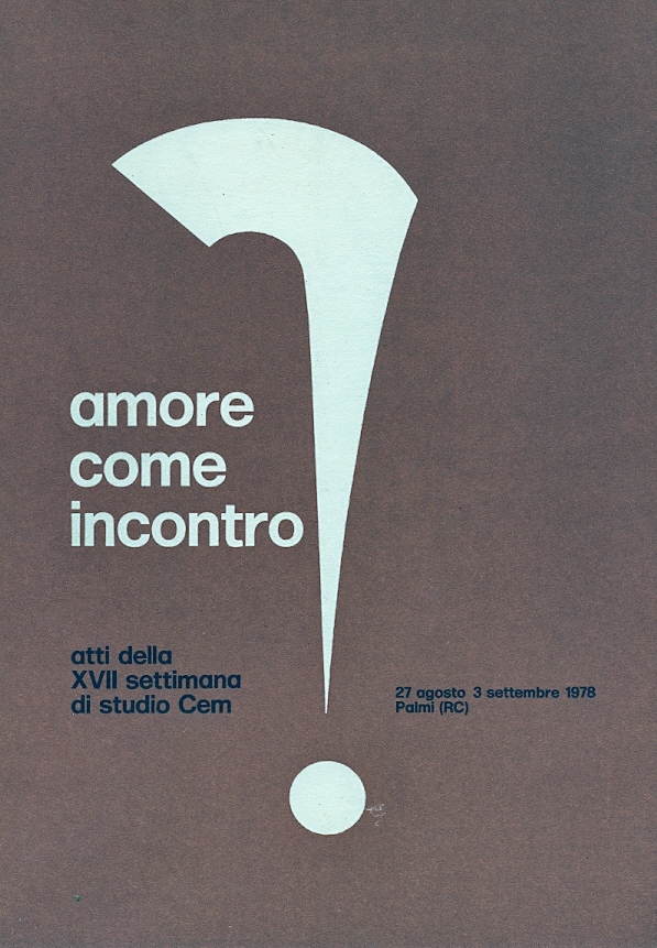 Copertina di Amore come incontro