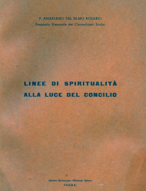 Copertina di Linee di spiritualità alla luce del Concilio