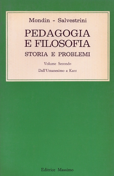 Copertina di Pedagogia e Filosofia II