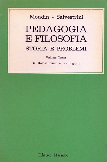 Copertina di Pedagogia e Filosofia III
