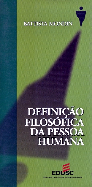 Copertina di Definição filosófica da Pessoa Humana 