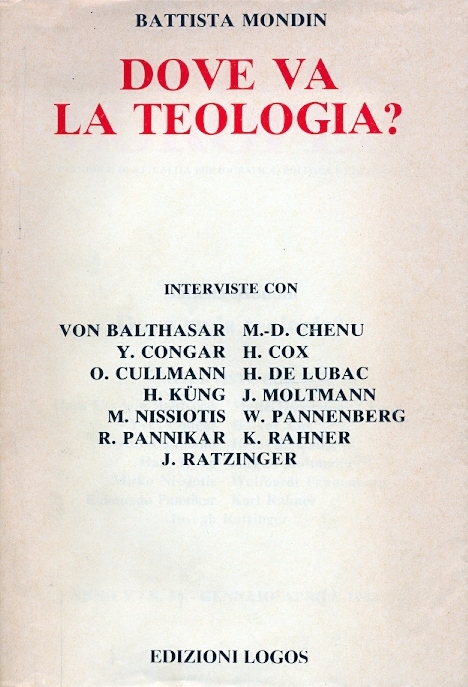Copertina di Dove va la teologia