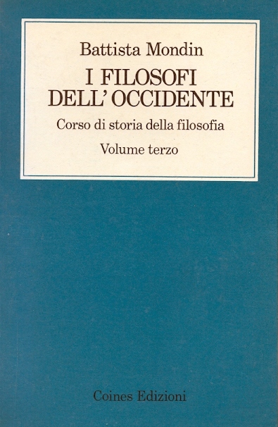 Copertina di I filosofi dell'occidente III 