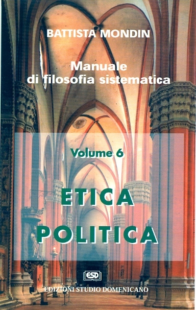 Copertina di Etica politica