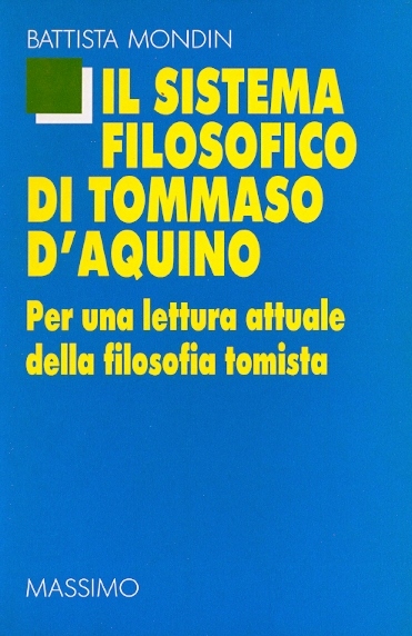 Copertina di Il sistema filosofico di Tommaso d'Aquino