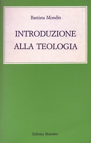 Copertina di Introduzione alla teologia