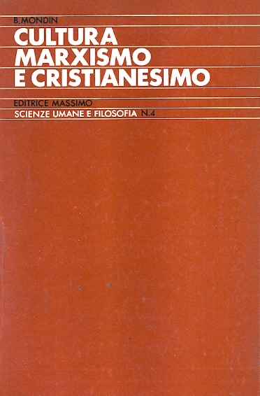 Copertina di Cultura, marxismo e cristianesimo
