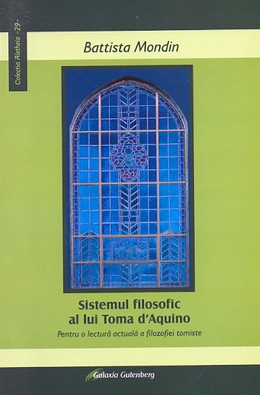 Copertina di Sistemul filosofic al lui Toma d'Aquino
