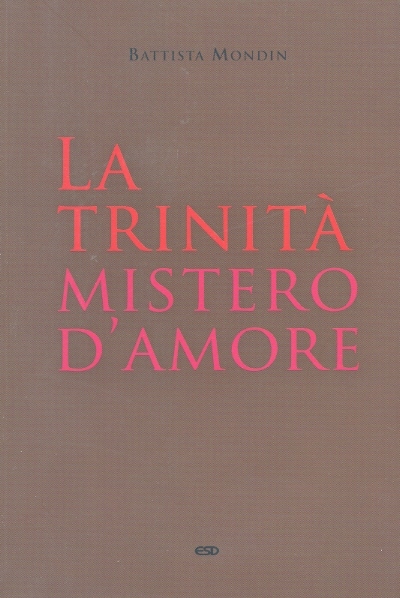 Copertina di La Trinità mistero d'amore