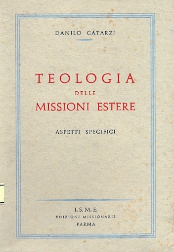 Copertina di Teologia delle Missioni Estere