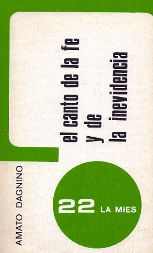 Copertina di El canto de la fe y de la inevidencia