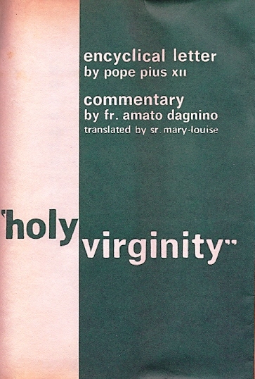 Copertina di Holy virginity