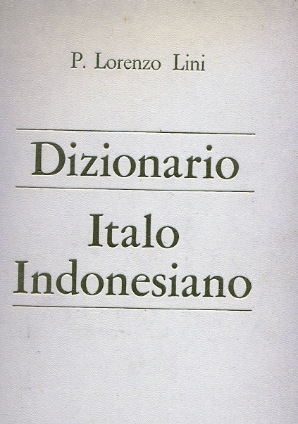 Copertina di Dizionario Italo Indonesiano