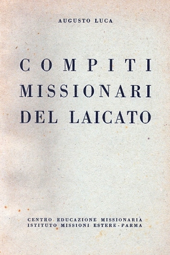 Copertina di Compiti missionari del laicato