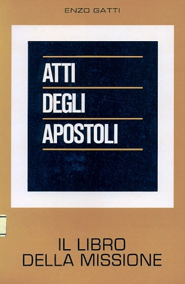 Copertina di Atti degli Apostoli