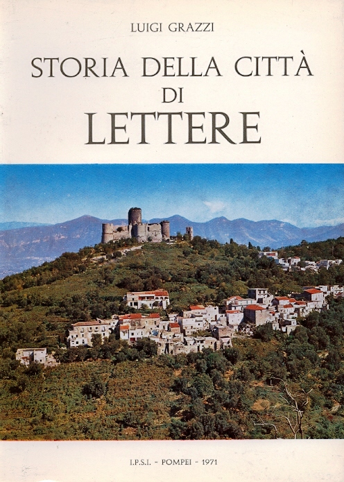 Copertina di Storia della città di Lettere (Lattàra)